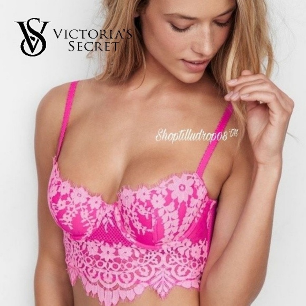 Nwt Victoria's Secret Long line Demi Bra